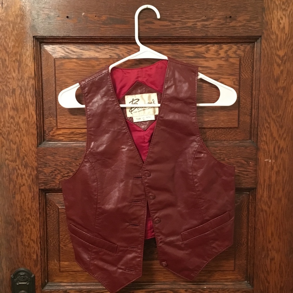 Leather Vest